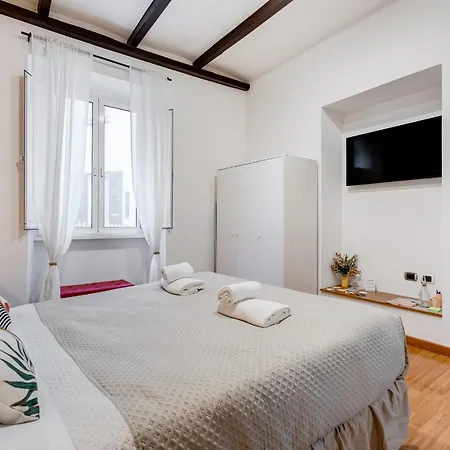 Fine Line House In Trastevere, With Puccio *